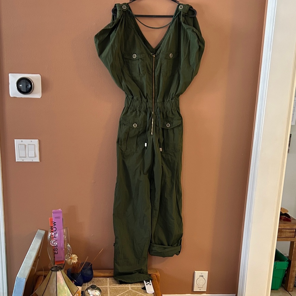 Miss Sixty RARE VINTAGE Green Jumpsuit